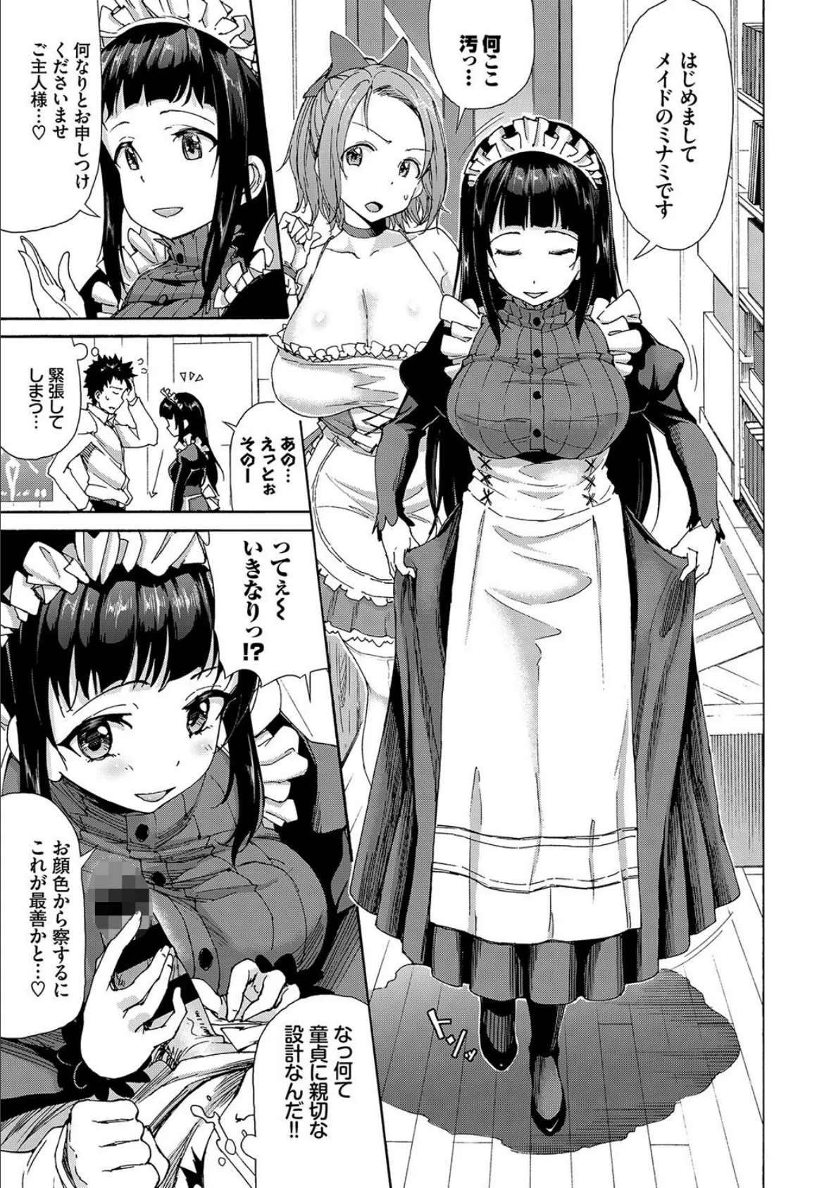 肉体ご奉仕が大好き系メイド vol.3 9ページ